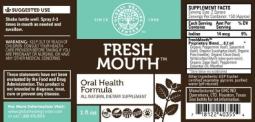 Fresh Mouth 1 OZ (30 ml)