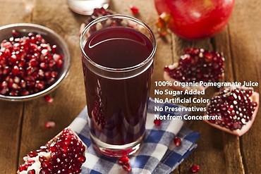 Pomegranate Juice 100% Pure| 6.76Fl. Oz |USDA Organic|