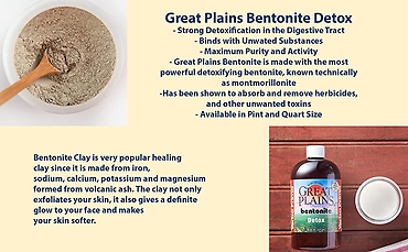 Bentonite Detox|16oz.|