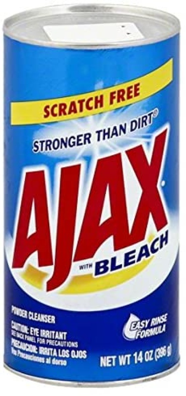 Ajax|Scratch Free w/ Bleach|