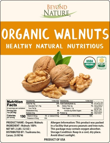 Walnuts Organic|2 Lbs.|