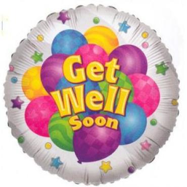 Get Well Soon Mylar Balloon