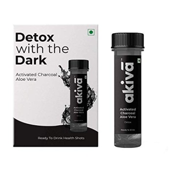 Akiva Superfoods | Activated Charcoal Daily Detox Shot|