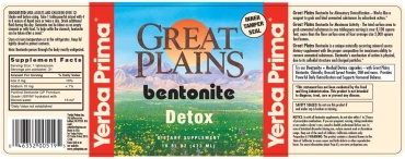 Bentonite Detox|16oz.|
