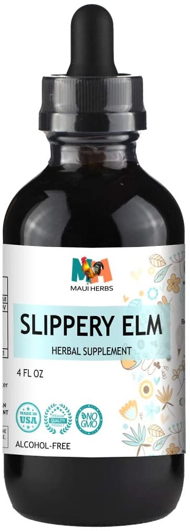 Slippery Elm|Tincture|4 oz|Organic|